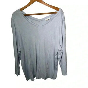 J Jill  baby blue long sleeve XL